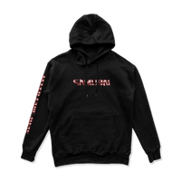Cyberpunk 2077 - Samurai Retro Band Hoodie Red