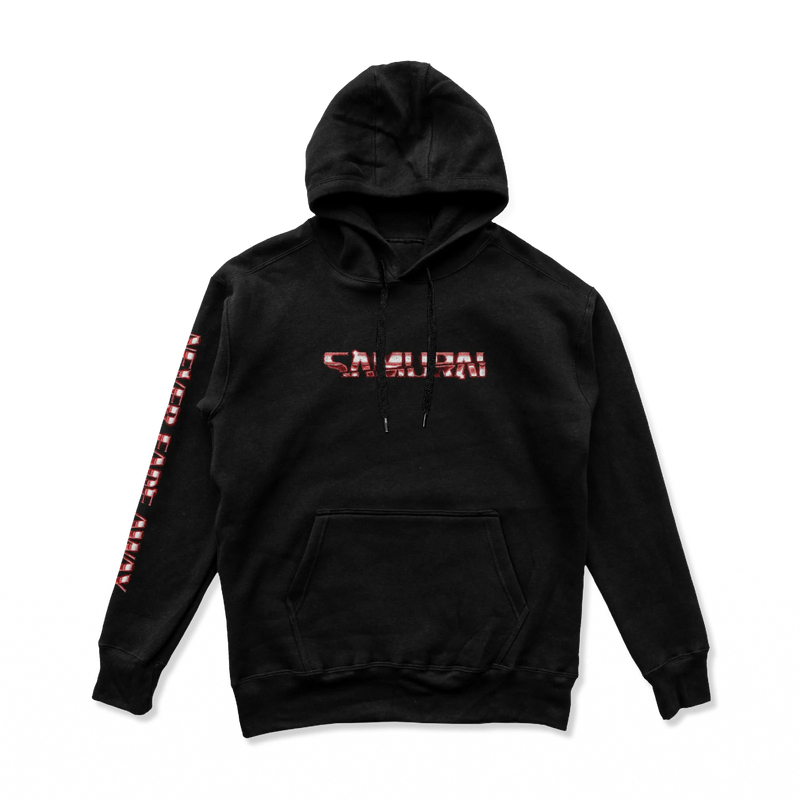 Cyberpunk 2077 - Samurai Retro Band Hoodie Red
