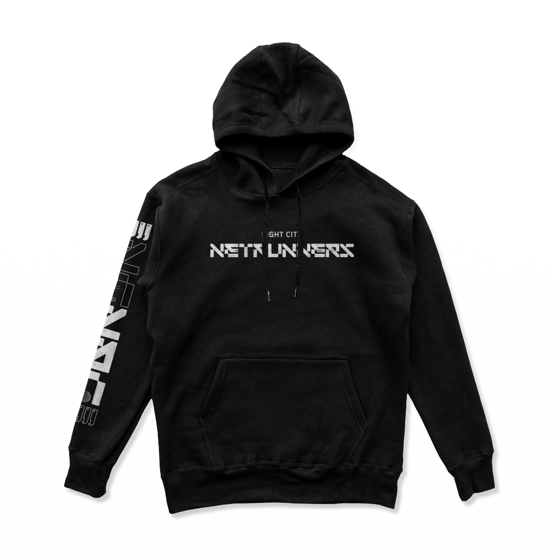 Cyberpunk 2077 - Net Run Club Hoodie White