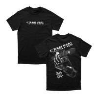 Cyberpunk 2077 - Samurai Retro Band Tee Silver
