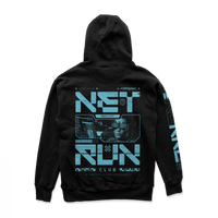 Cyberpunk 2077 - Net Run Club Hoodie Blue