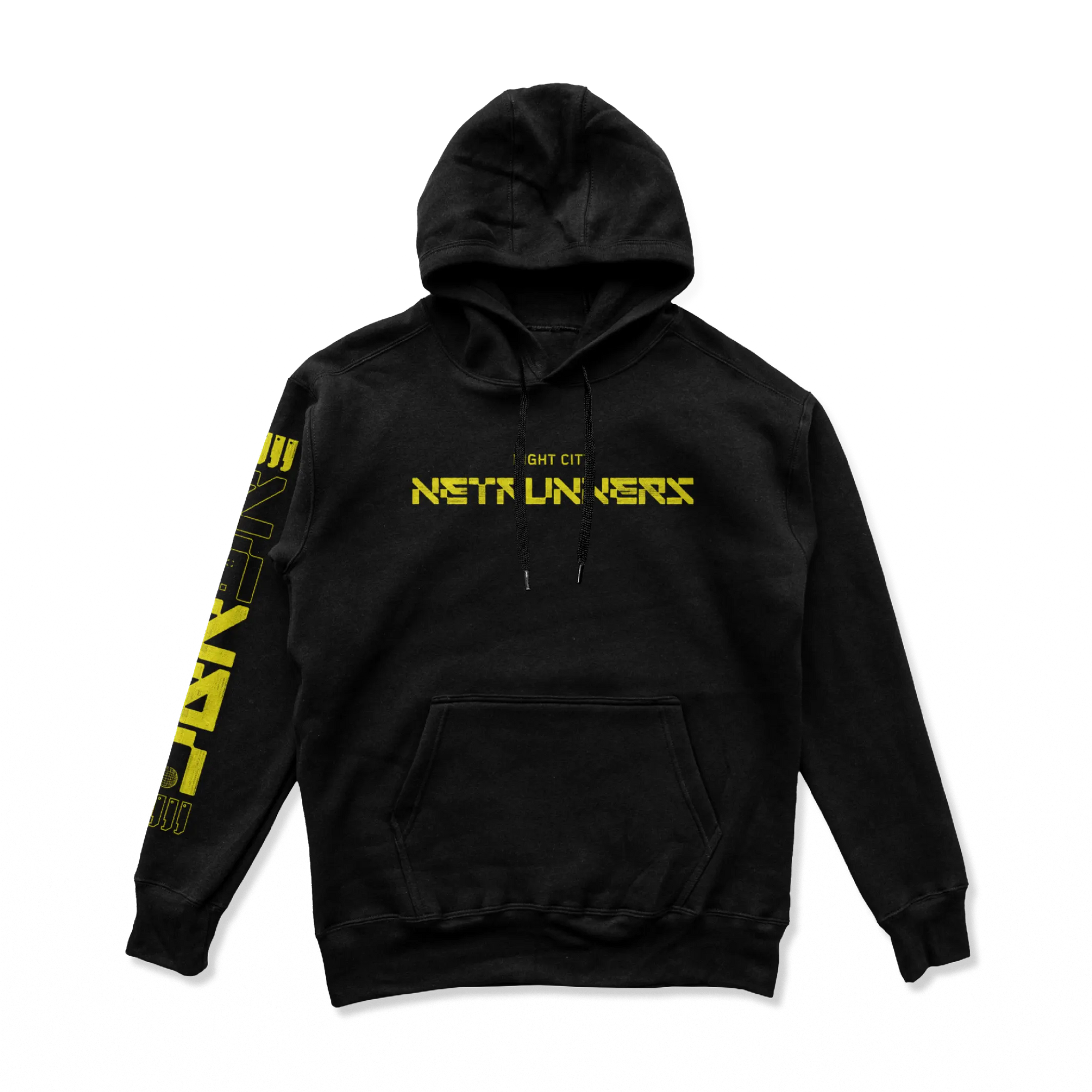 Cyberpunk 2077 - Net Run Club Hoodie Yellow
