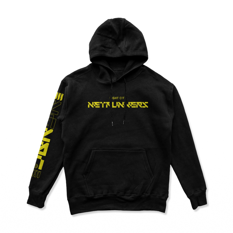 Cyberpunk 2077 - Net Run Club Hoodie Yellow