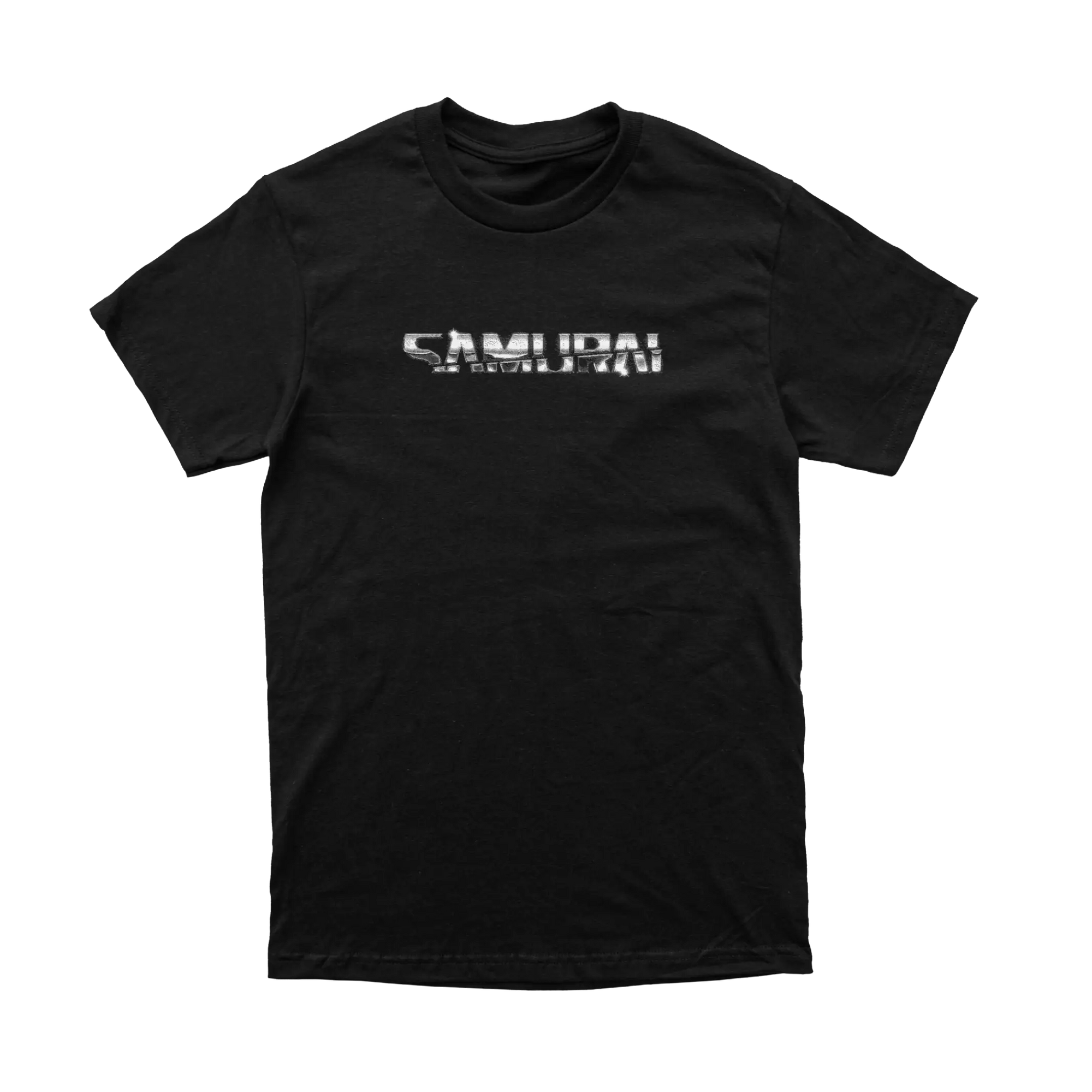 Cyberpunk 2077 - Samurai Retro Band Tee Silver