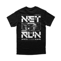 Cyberpunk 2077 - Net Run Club Tee (B) White