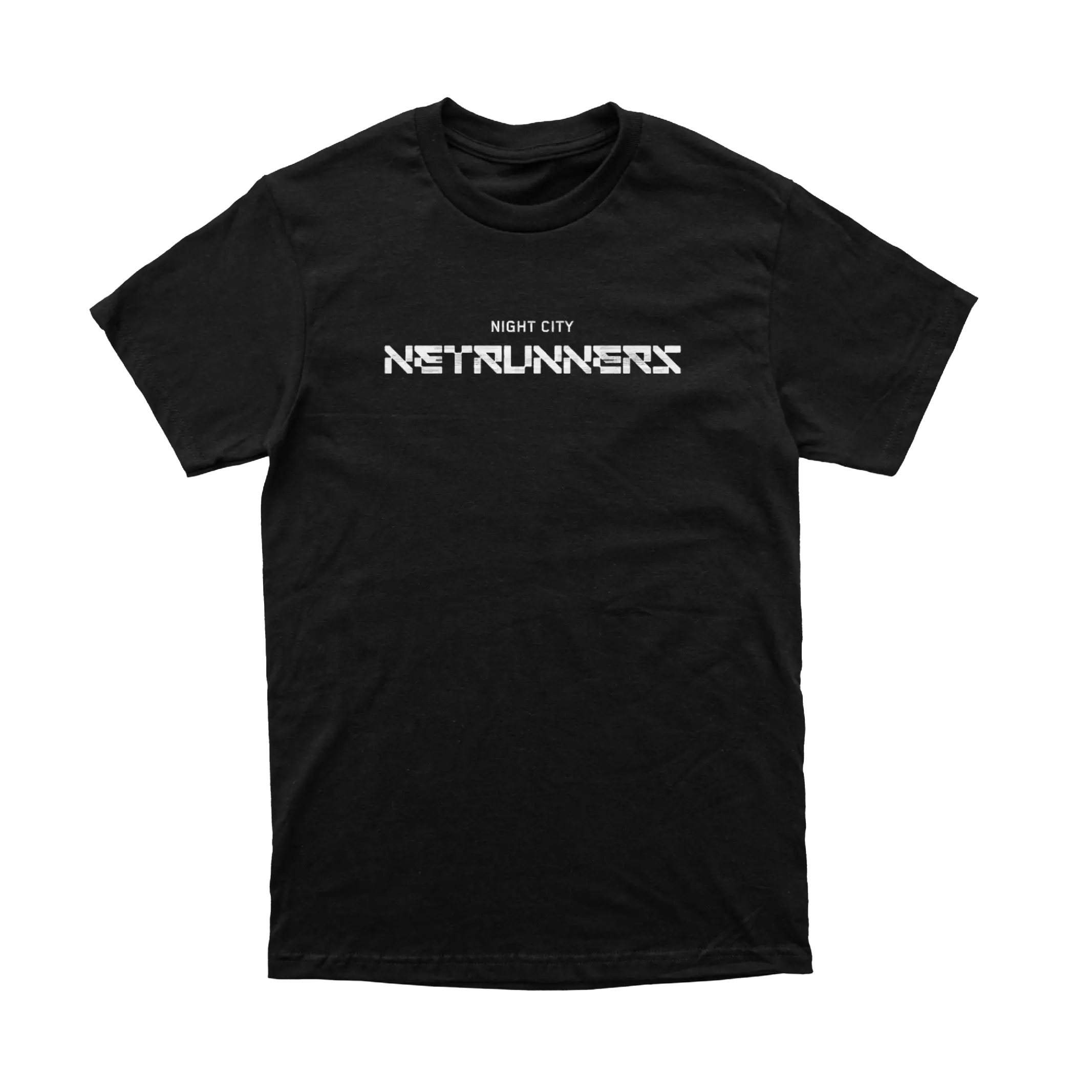 Cyberpunk 2077 - Net Run Club Tee (B) White
