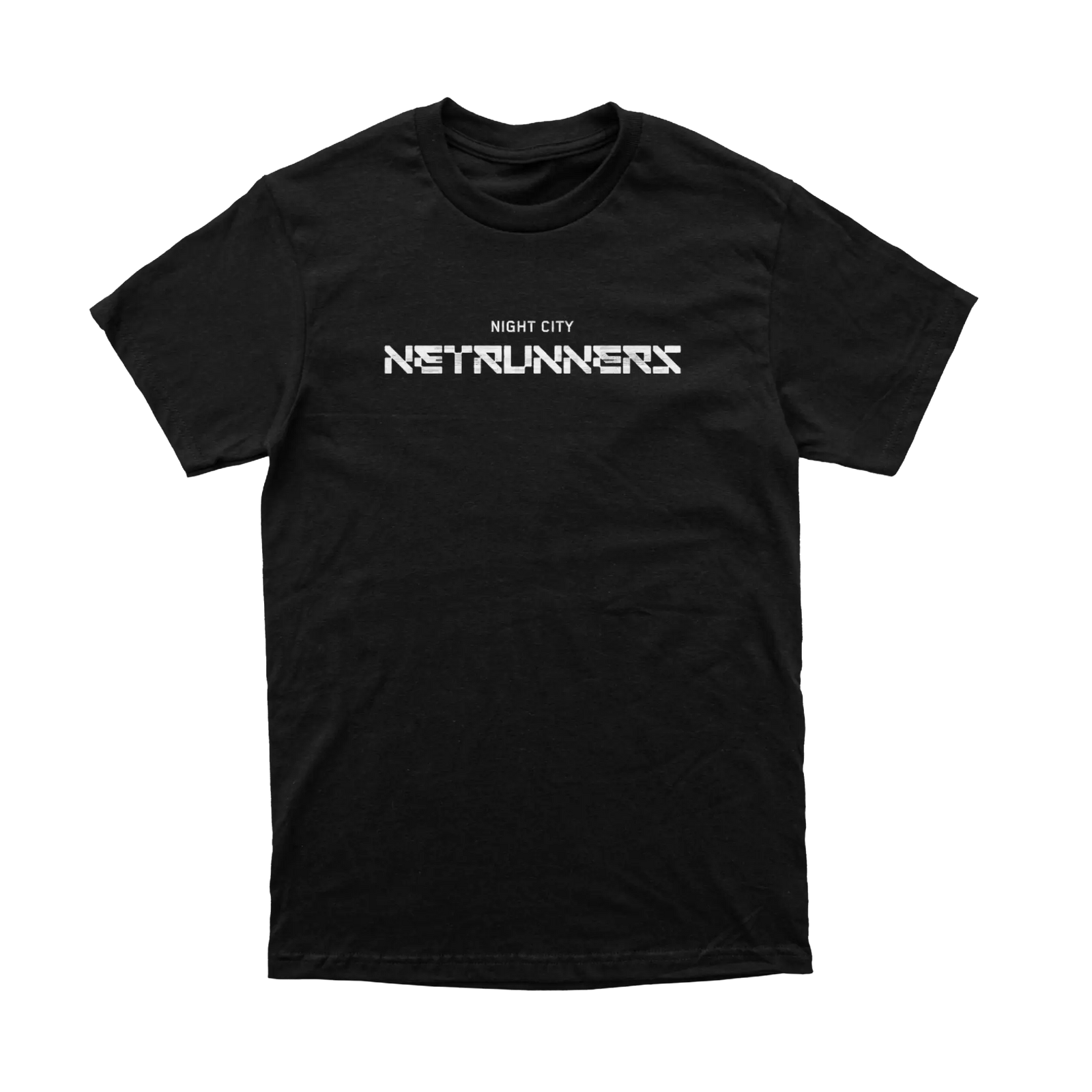 Cyberpunk 2077 - Net Run Club Tee (B) White