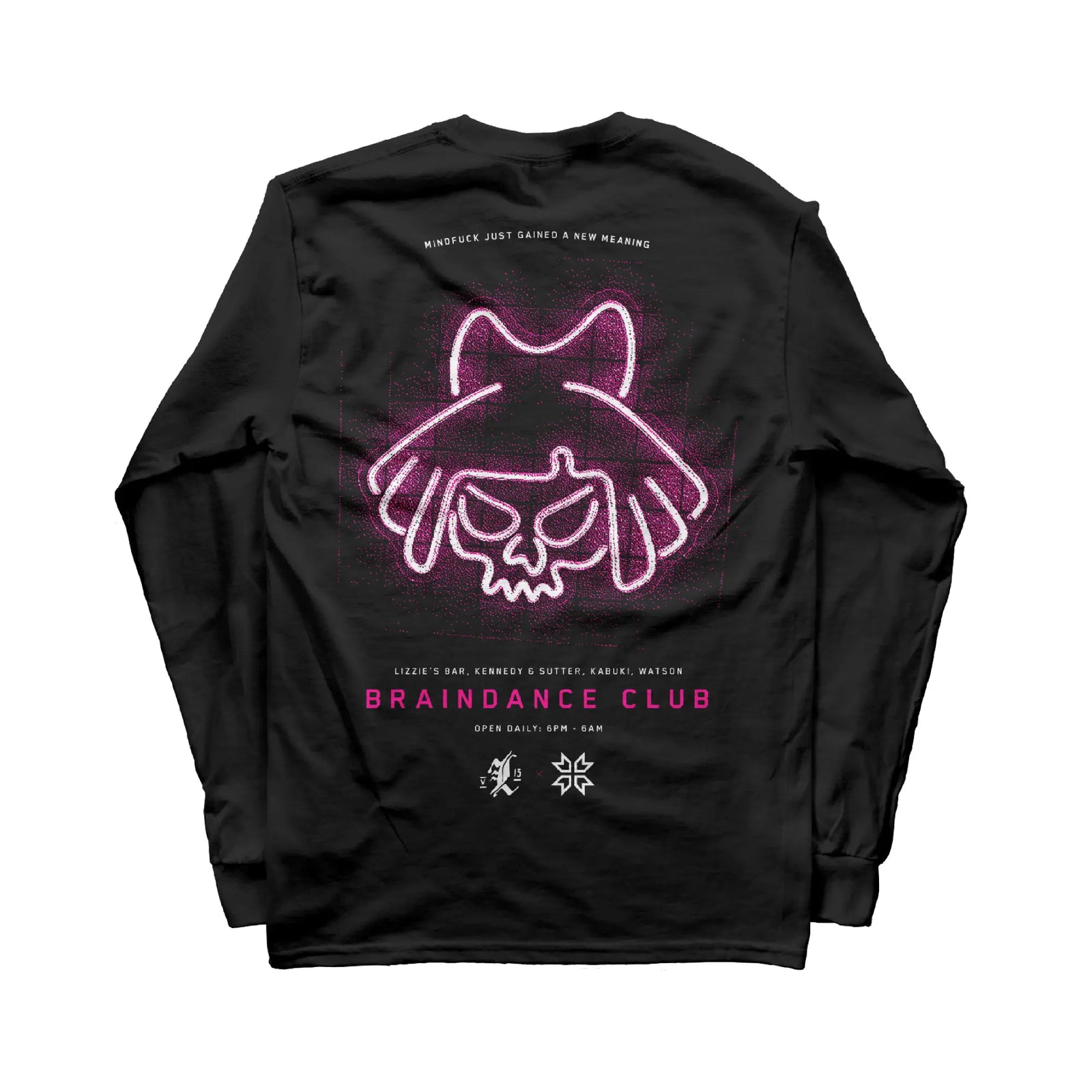 Cyberpunk 2077 - Lizzie’s Bar Souvenir LS Tee