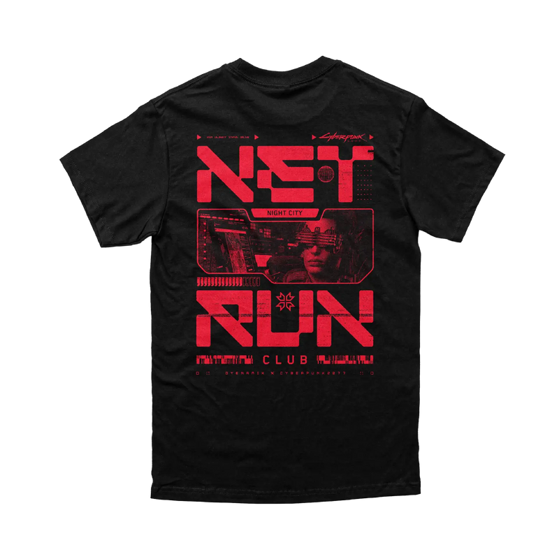 Cyberpunk 2077 - Net Run Club Tee (B)