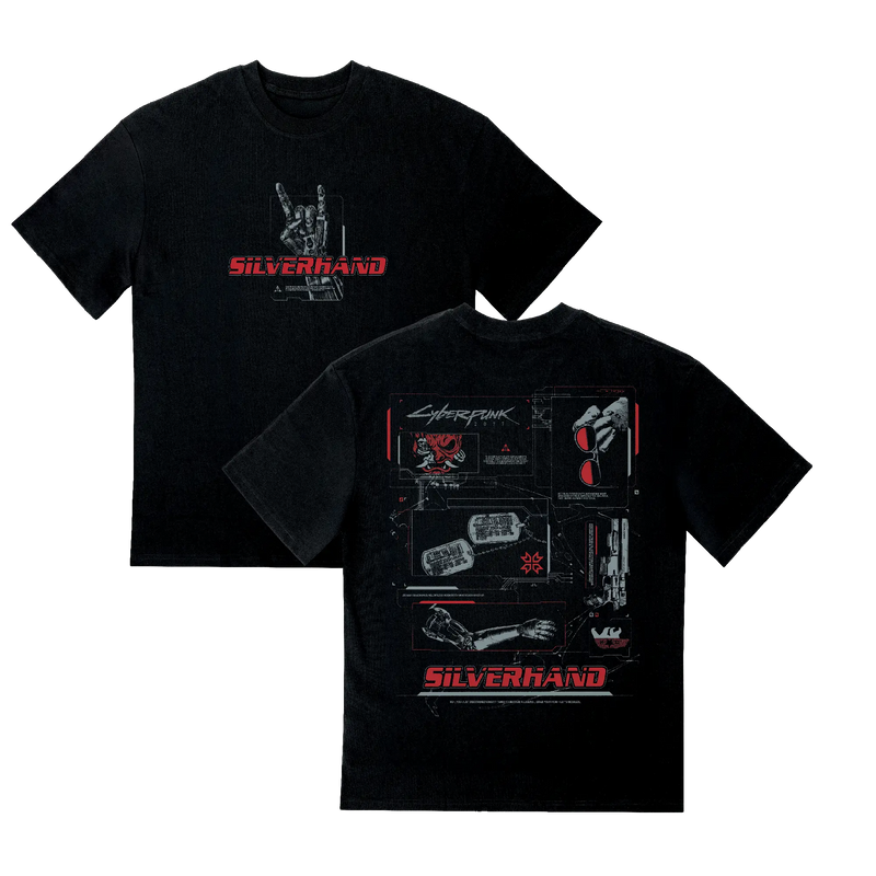 Cyberpunk 2077 Silverhand Tee