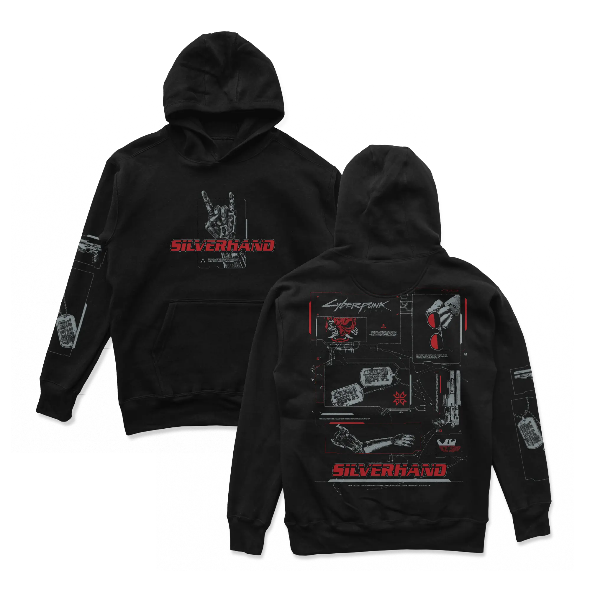 Cyberpunk 2077 Silverhand Hoodie