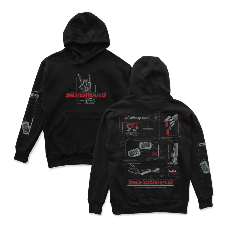 Cyberpunk 2077 Silverhand Hoodie