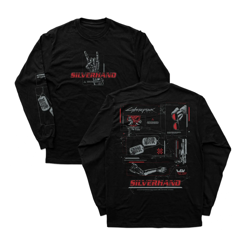 Cyberpunk 2077 Silverhand LS Tee