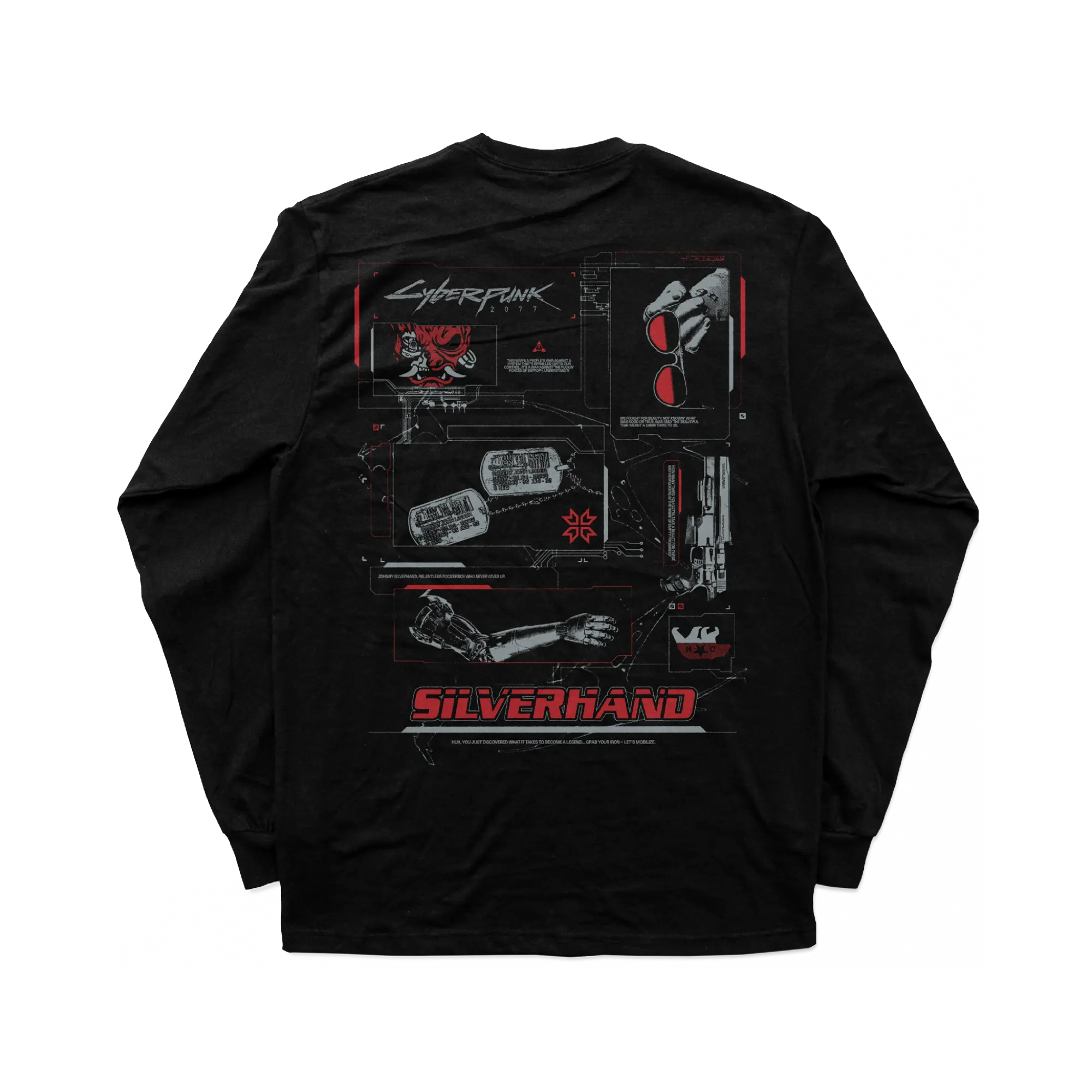 Cyberpunk 2077 Silverhand LS Tee