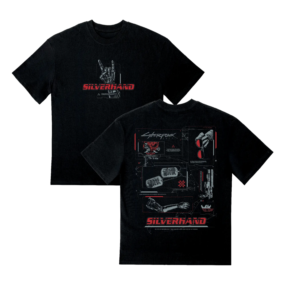 Cyberpunk 2077 Silverhand Tee