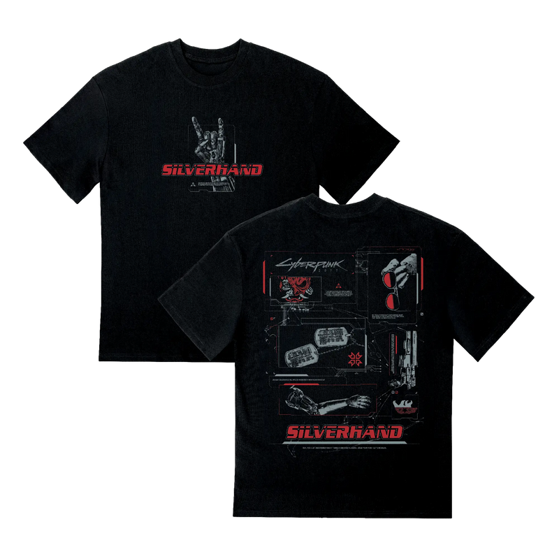 Cyberpunk 2077 Silverhand Tee