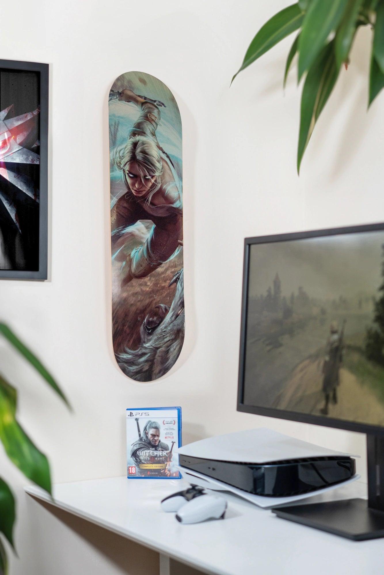 The Witcher Ciri Skateboard Deck - Dyenamik