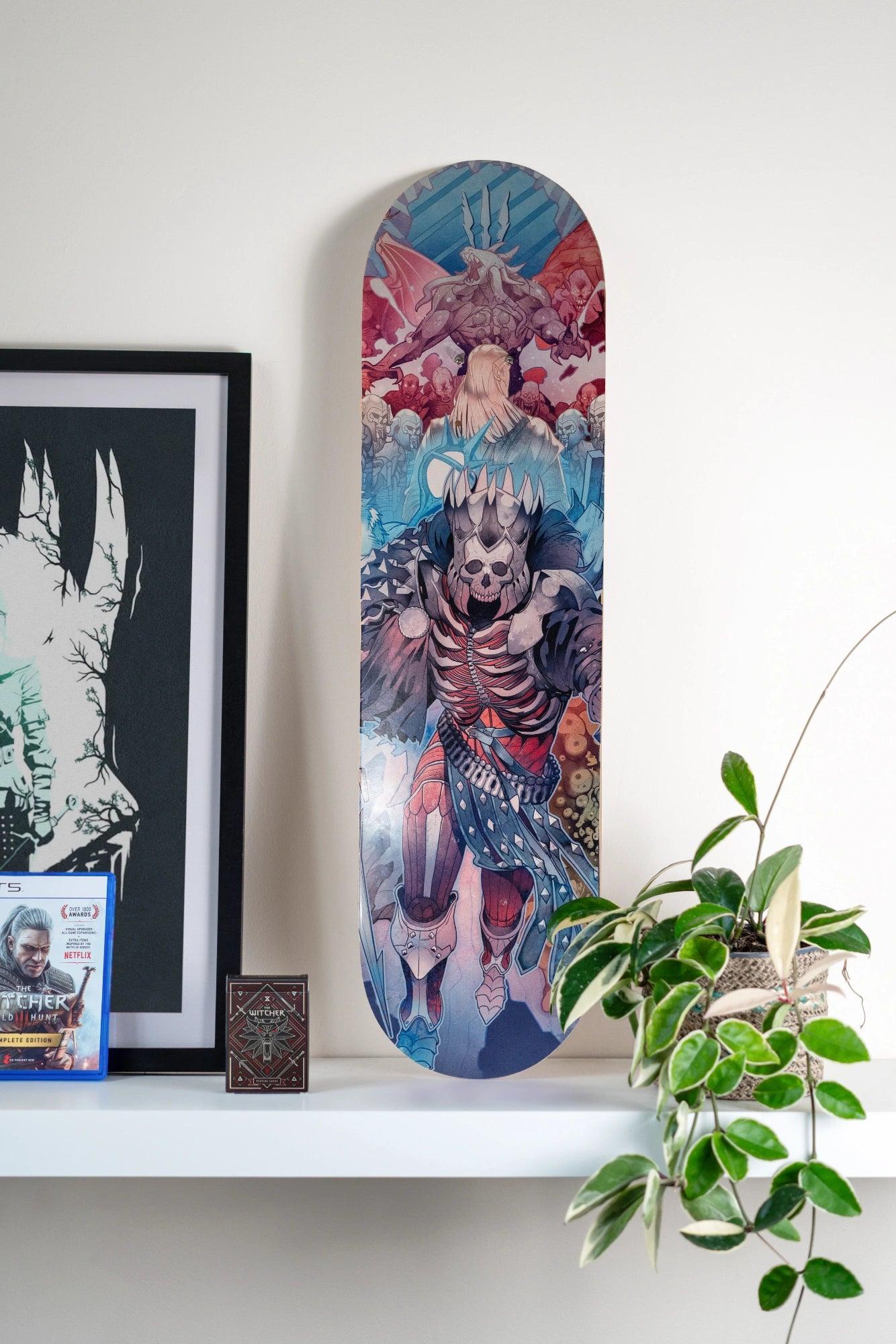 The Witcher Wild Hunt Skateboard Deck - Dyenamik