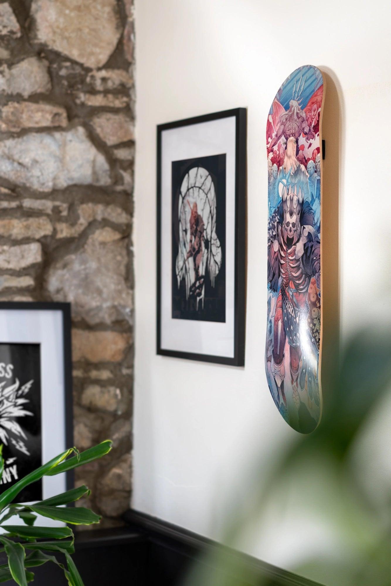 The Witcher Wild Hunt Skateboard Deck - Dyenamik