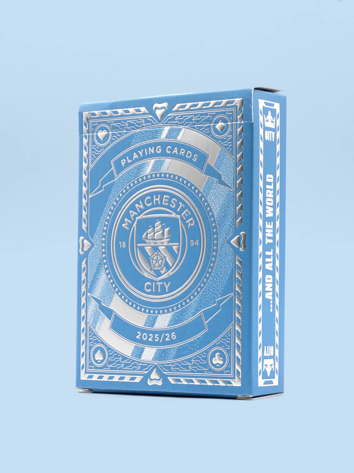 Manchester City FC Playing Cards - Home Edition