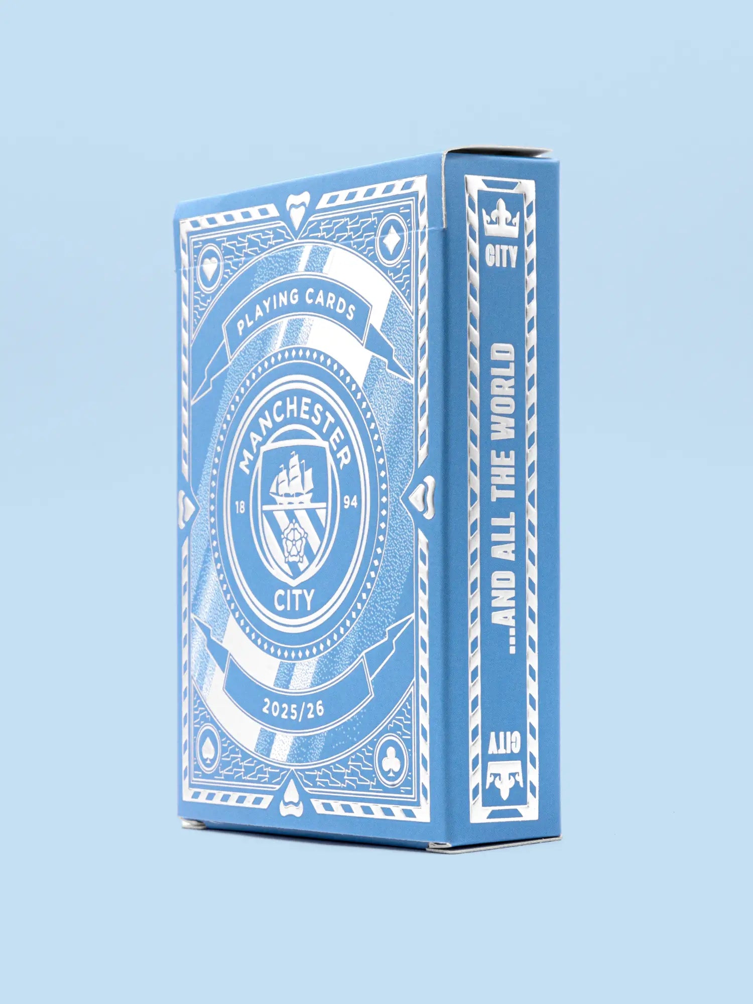 Manchester City FC Playing Cards - Home Edition