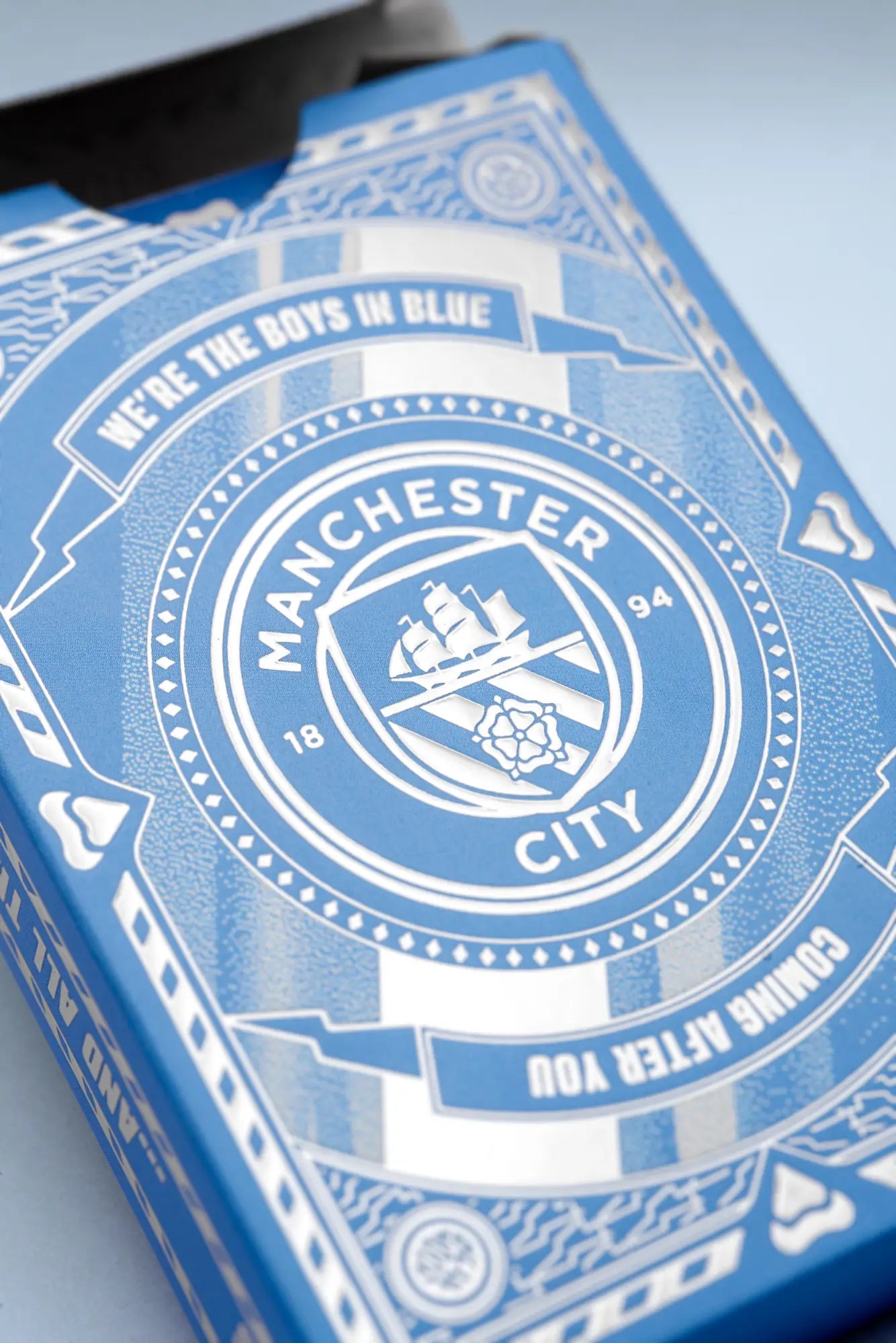 Manchester City FC Playing Cards - Home Edition