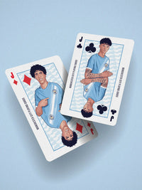 Manchester City FC Playing Cards - Home Edition