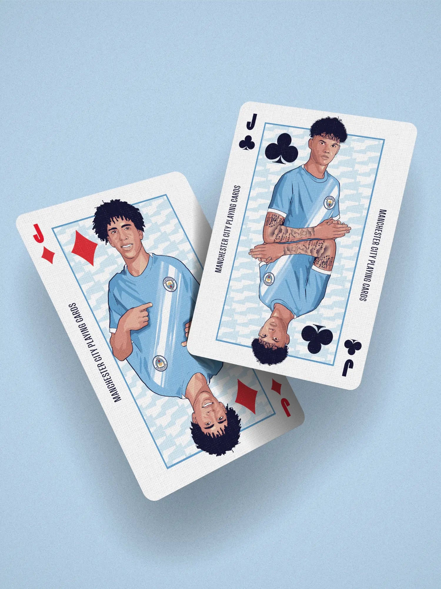 Manchester City FC Playing Cards - Home Edition
