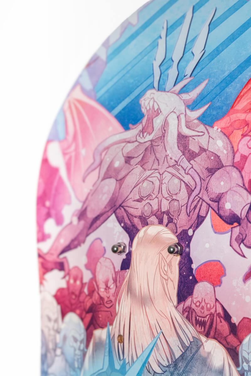 The Witcher Wild Hunt Skateboard Deck - Dyenamik