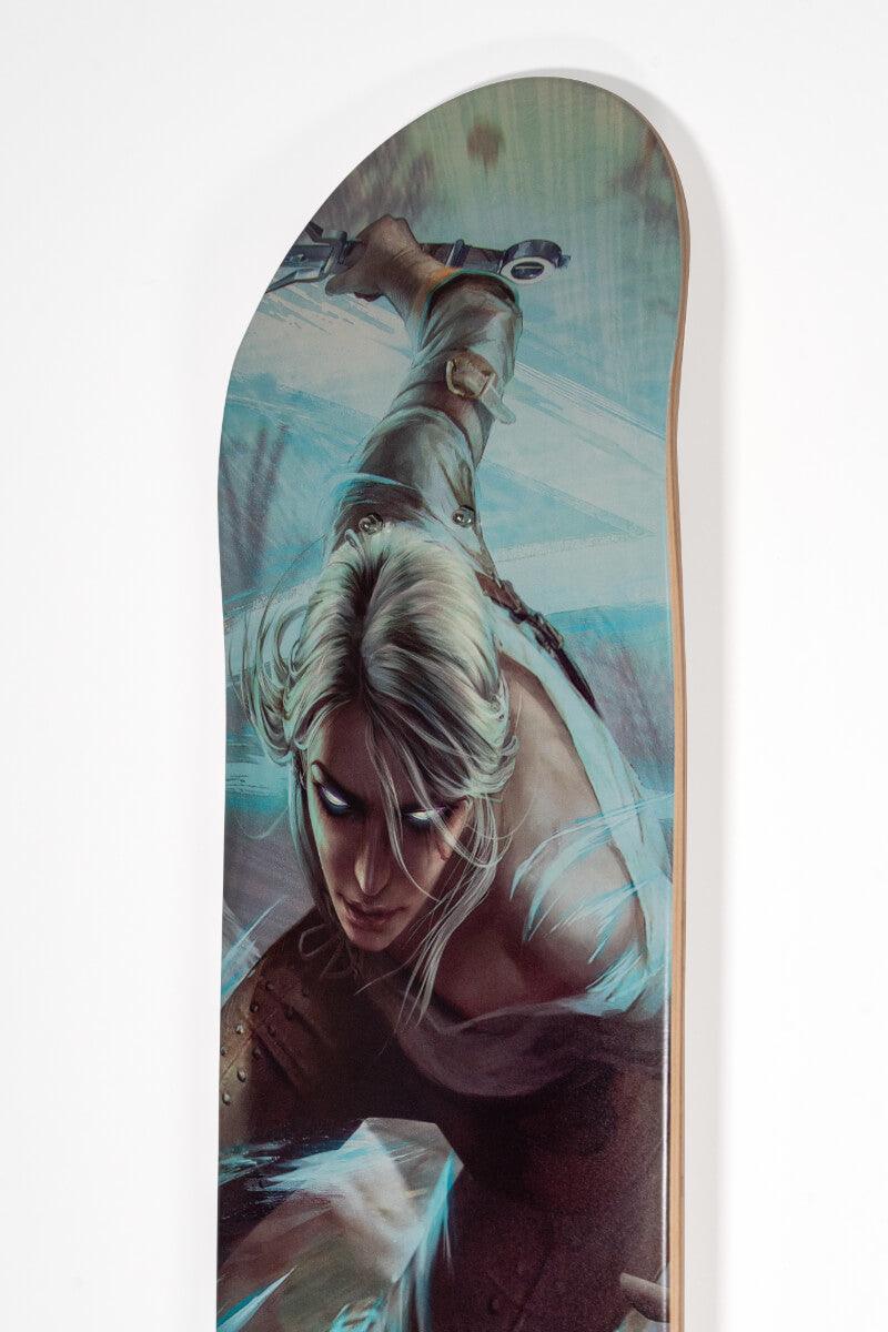 The Witcher Ciri Skateboard Deck - Dyenamik