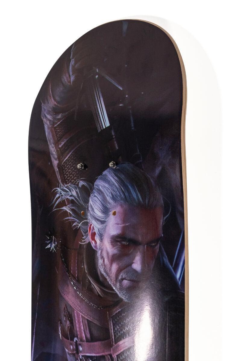 The Witcher Geralt Yrden Skateboard Deck - Dyenamik