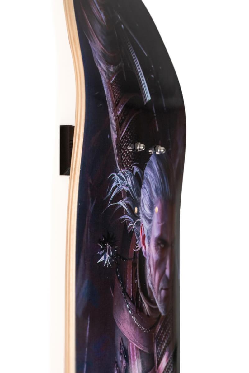 The Witcher Geralt Yrden Skateboard Deck - Dyenamik