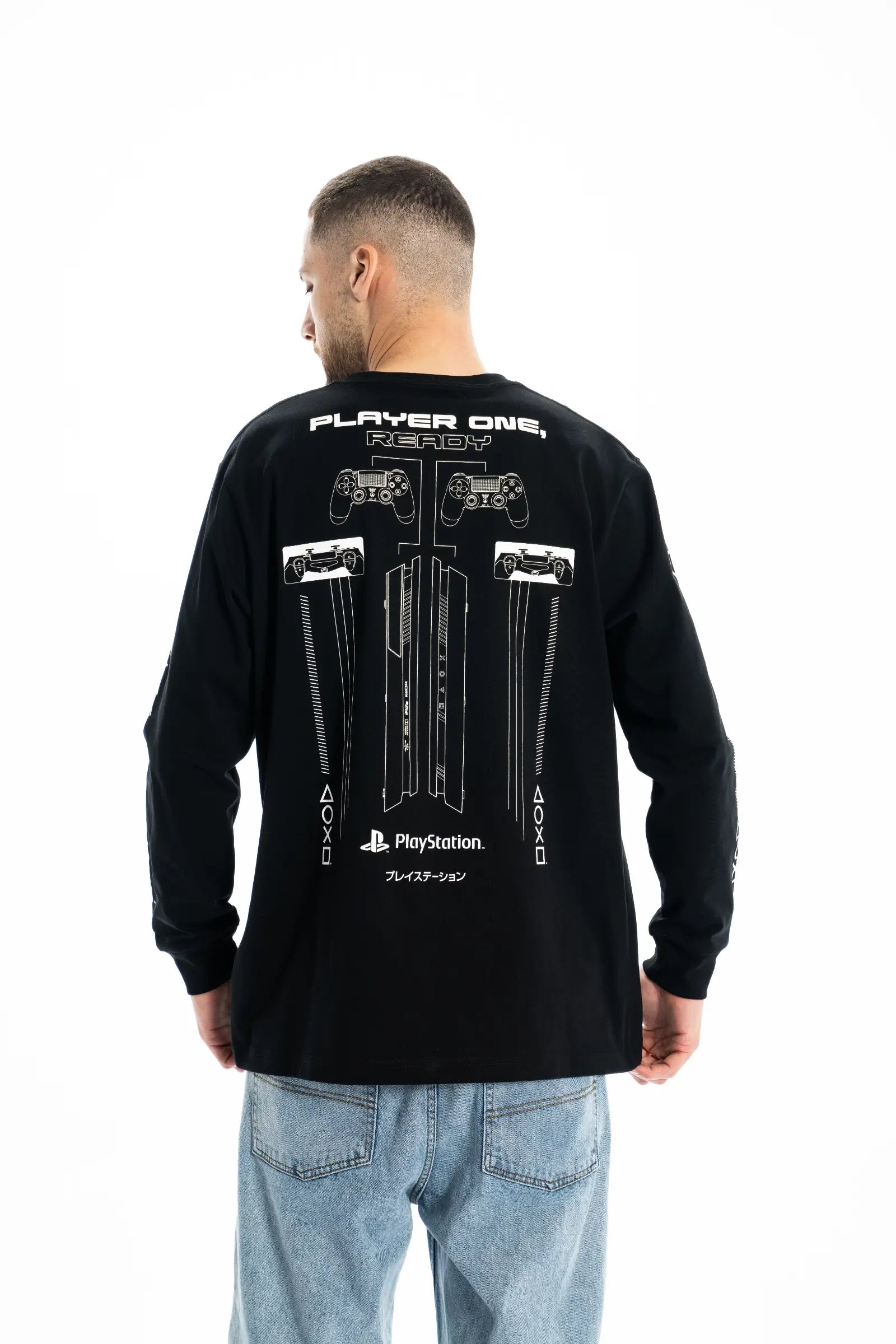 PlayStation Player 1 Ready LS Tee