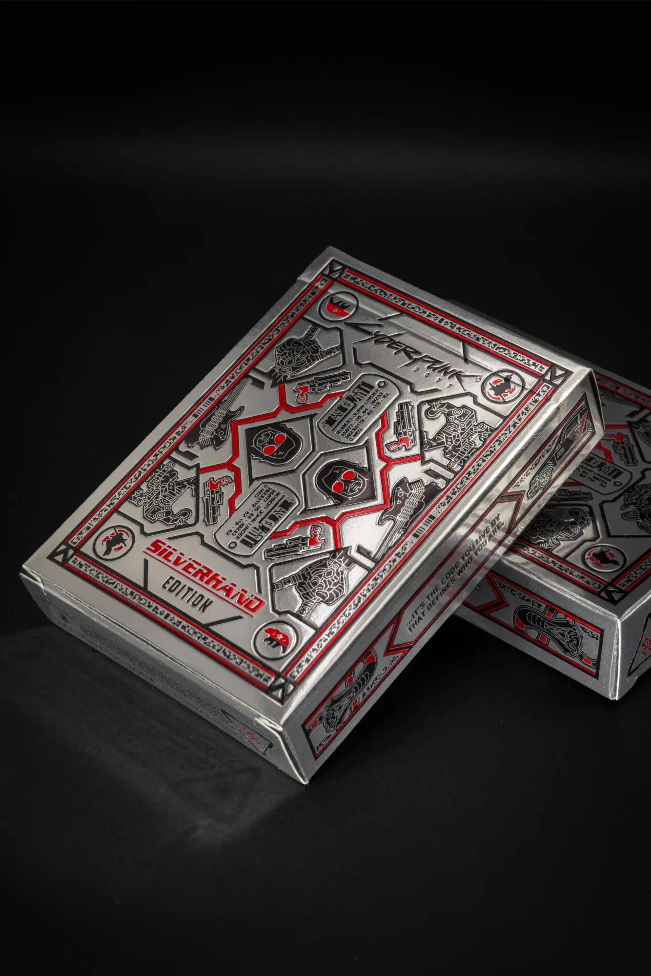 Cyberpunk 2077 Playing Cards - Silverhand Edition