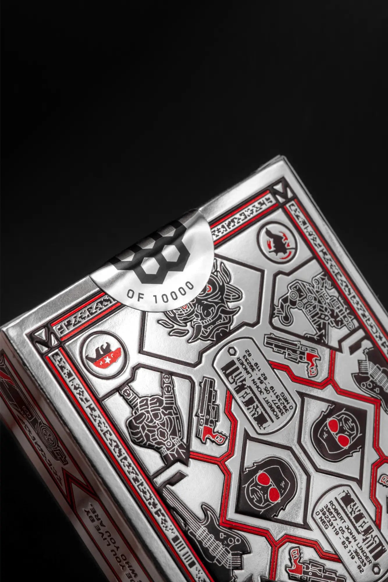 Cyberpunk 2077 Playing Cards - Silverhand Edition
