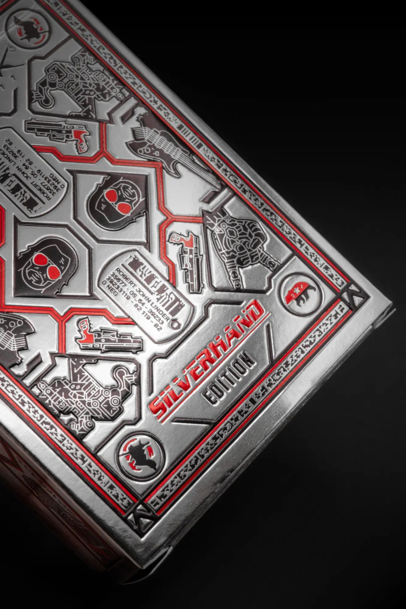 Cyberpunk 2077 Playing Cards - Silverhand Edition
