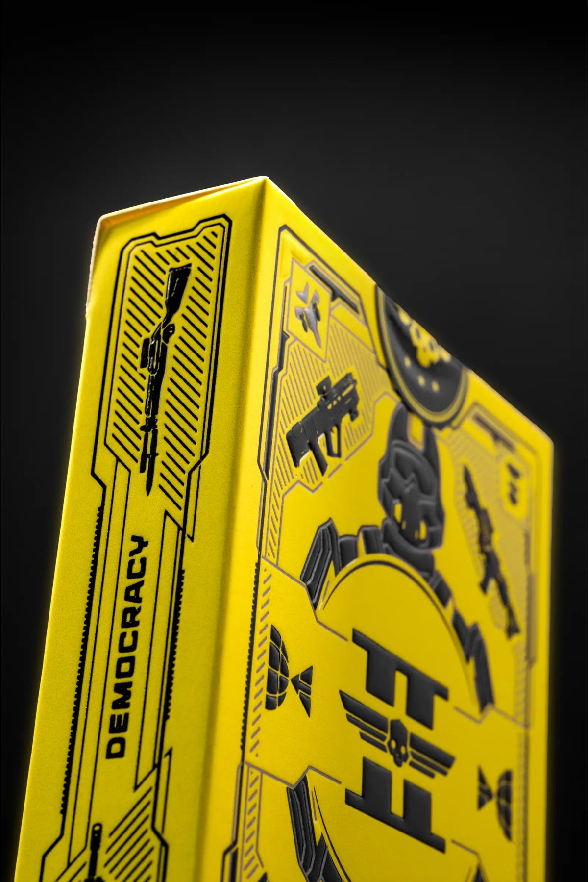 Helldivers 2 Playing Cards: Diving Yellow