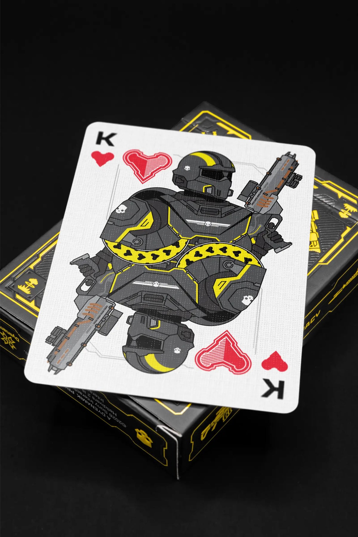 Helldivers 2 Playing Cards: Judgement Black