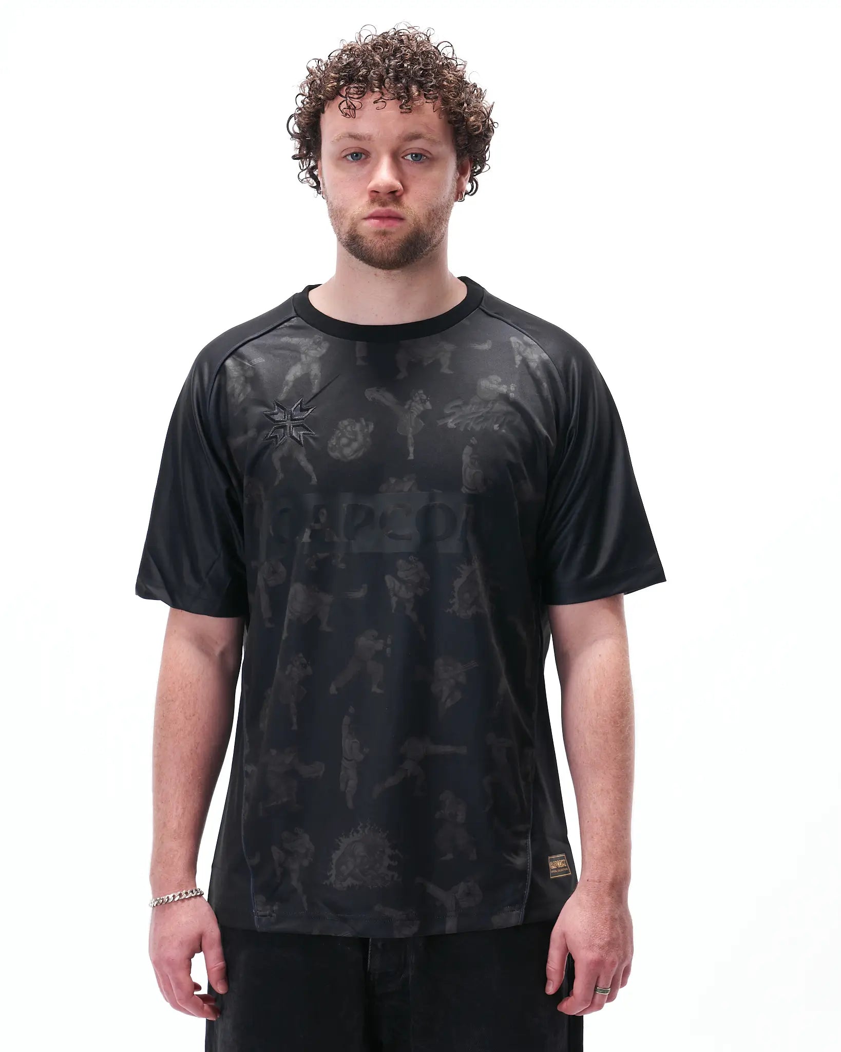 Street Fighter Retro Jersey - Blackout