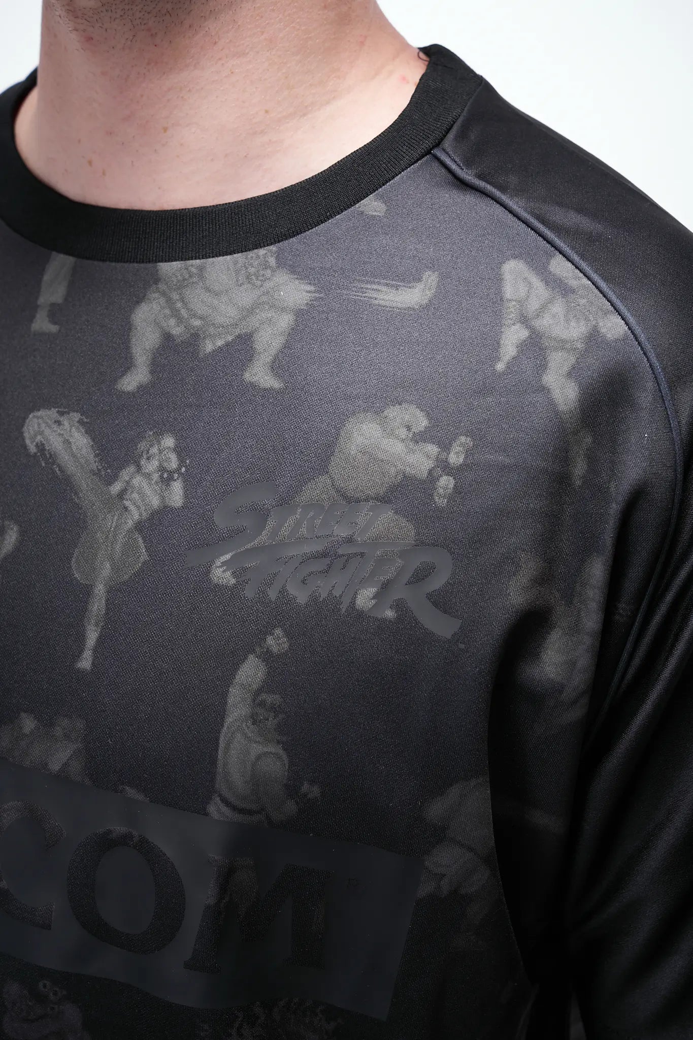 Street Fighter Retro Jersey - Blackout