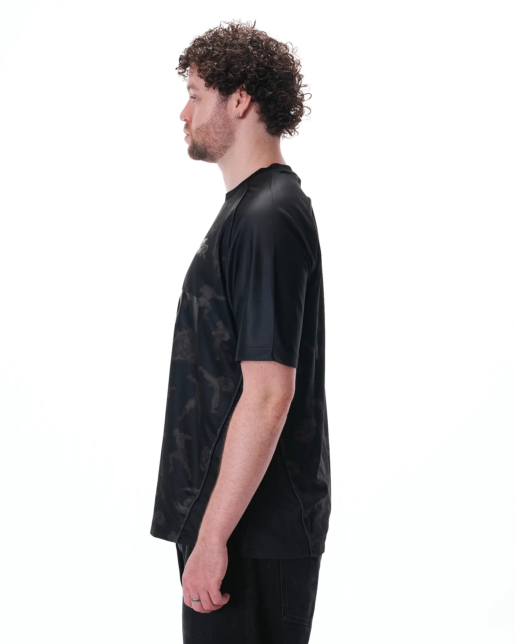 Street Fighter Retro Jersey - Blackout