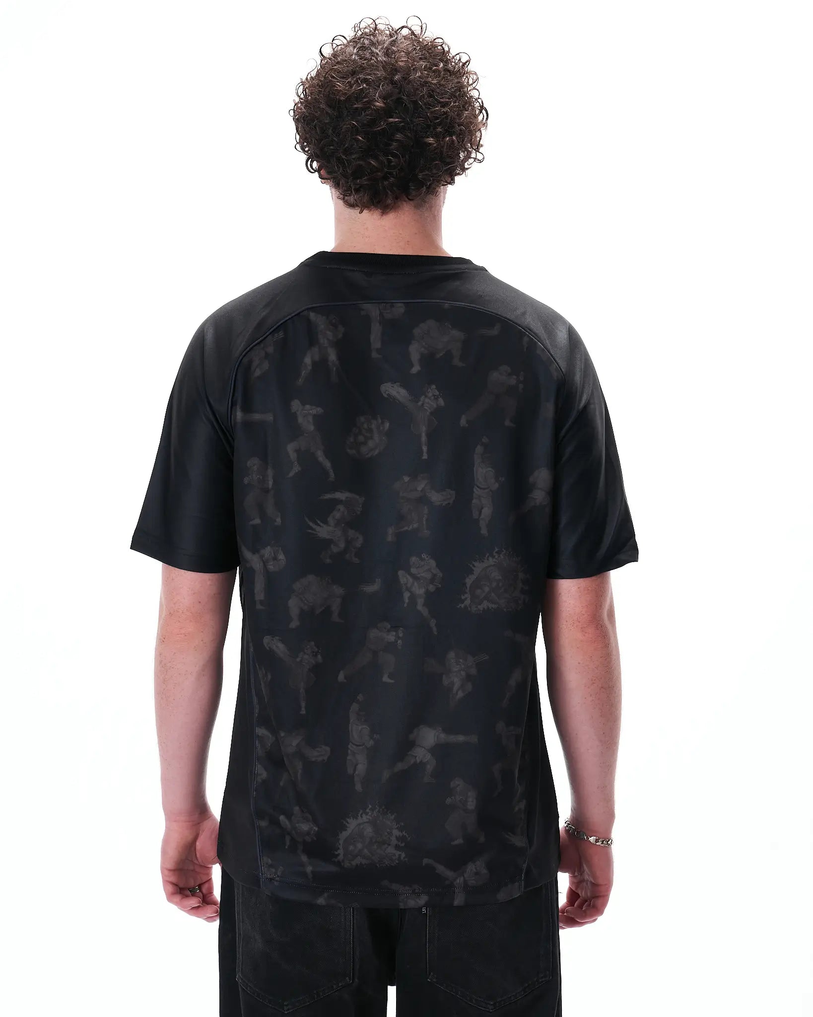 Street Fighter Retro Jersey - Blackout