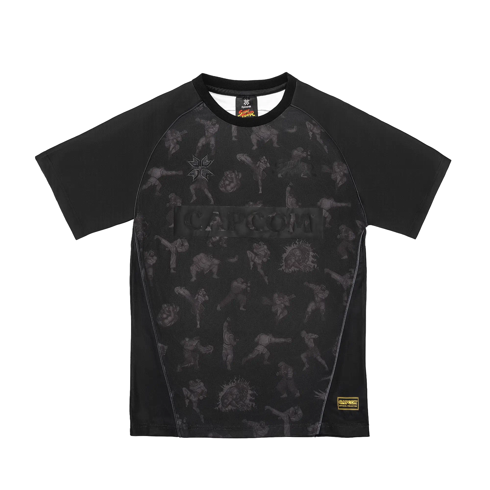 Street Fighter Retro Jersey - Blackout