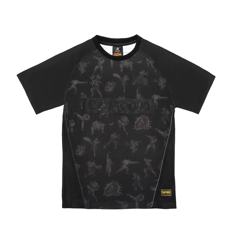 Street Fighter Retro Jersey - Blackout