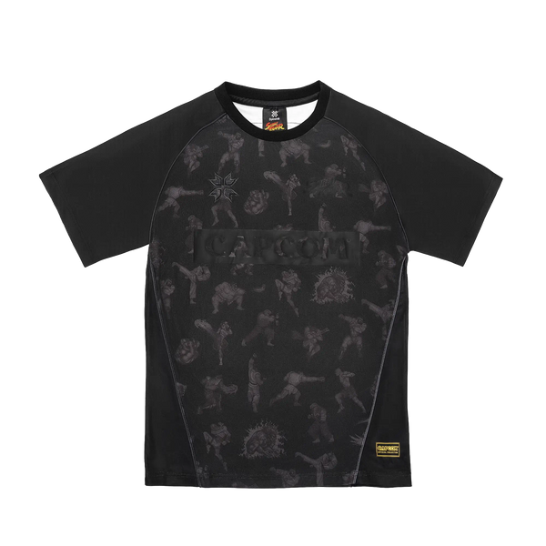 Street Fighter Retro Jersey - Blackout