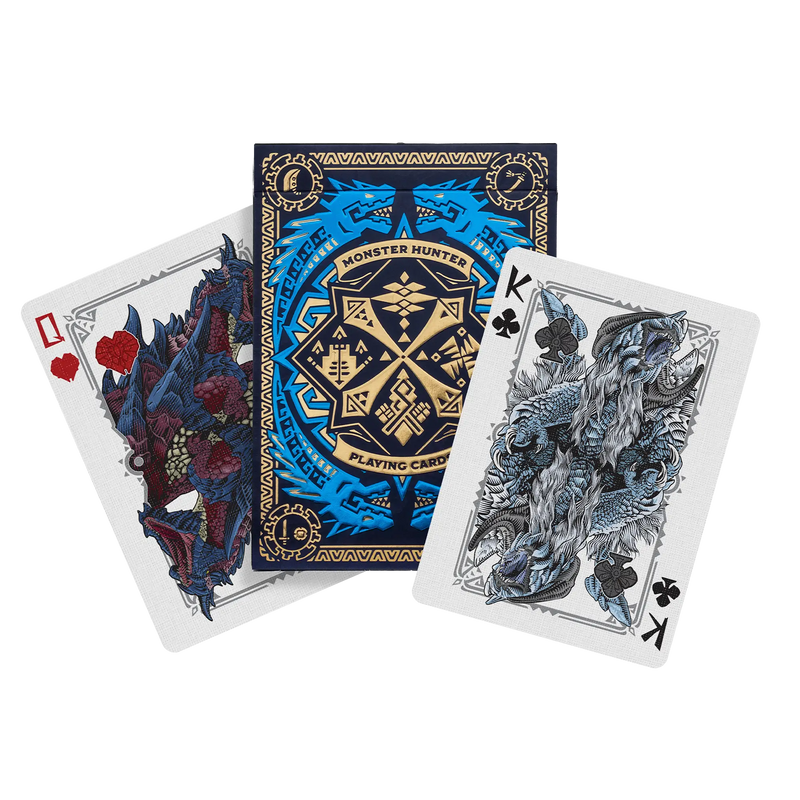 Monster Hunter Playing Cards - Collectors Edition Blue
