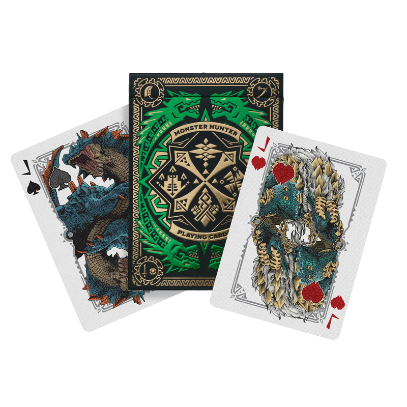Monster Hunter Playing Cards - Collectors Edition Green