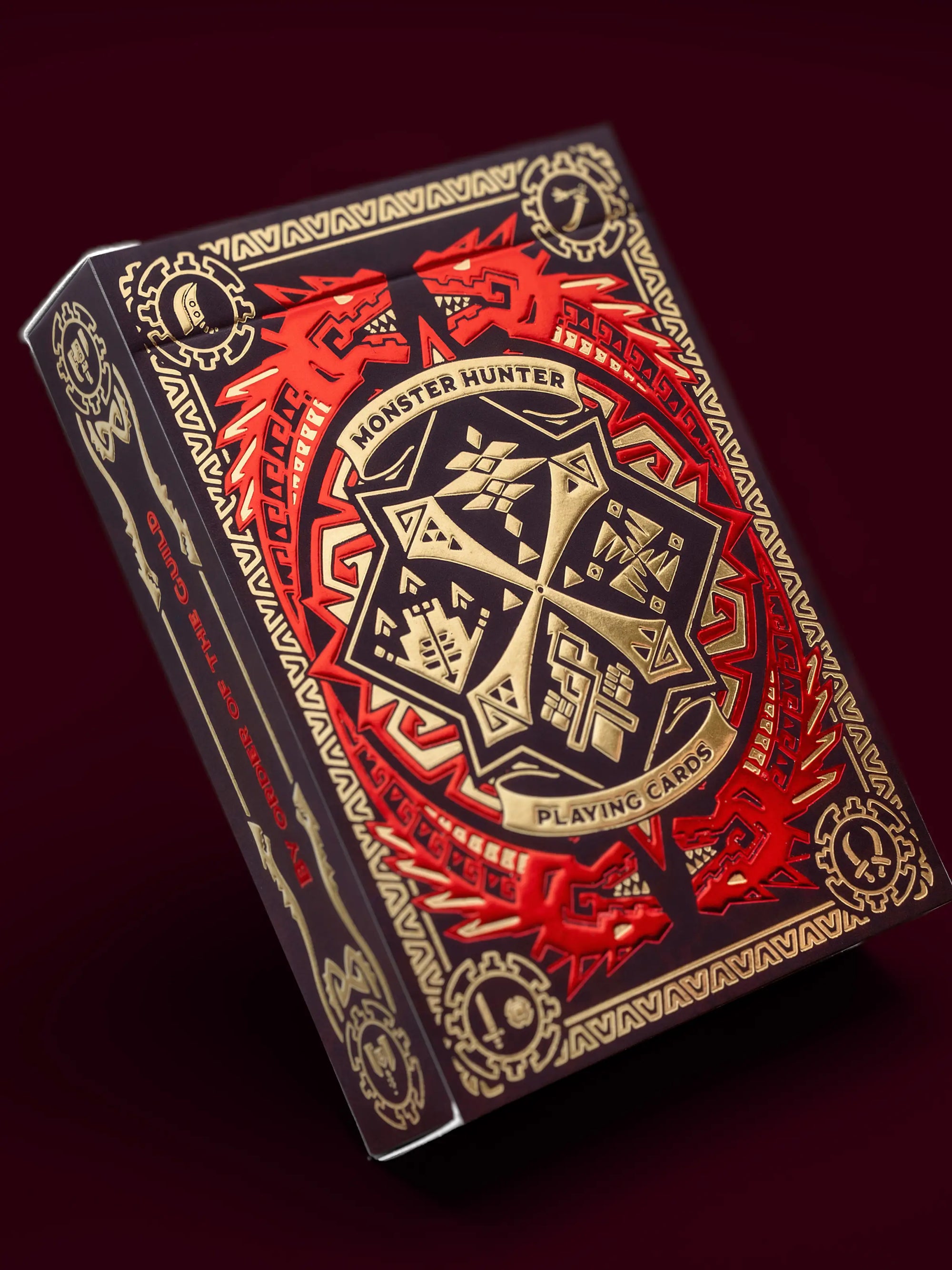 Monster Hunter Playing Cards - Collectors Edition Red Monster Hunter Playing Cards - Collectors Edition Red