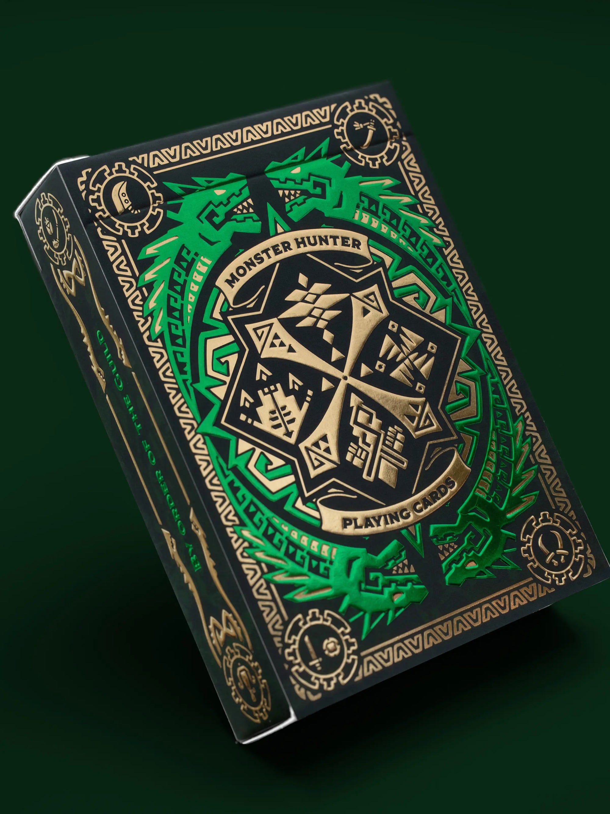 Monster Hunter Playing Cards - Collectors Edition Green Monster Hunter Playing Cards - Collectors Edition Green