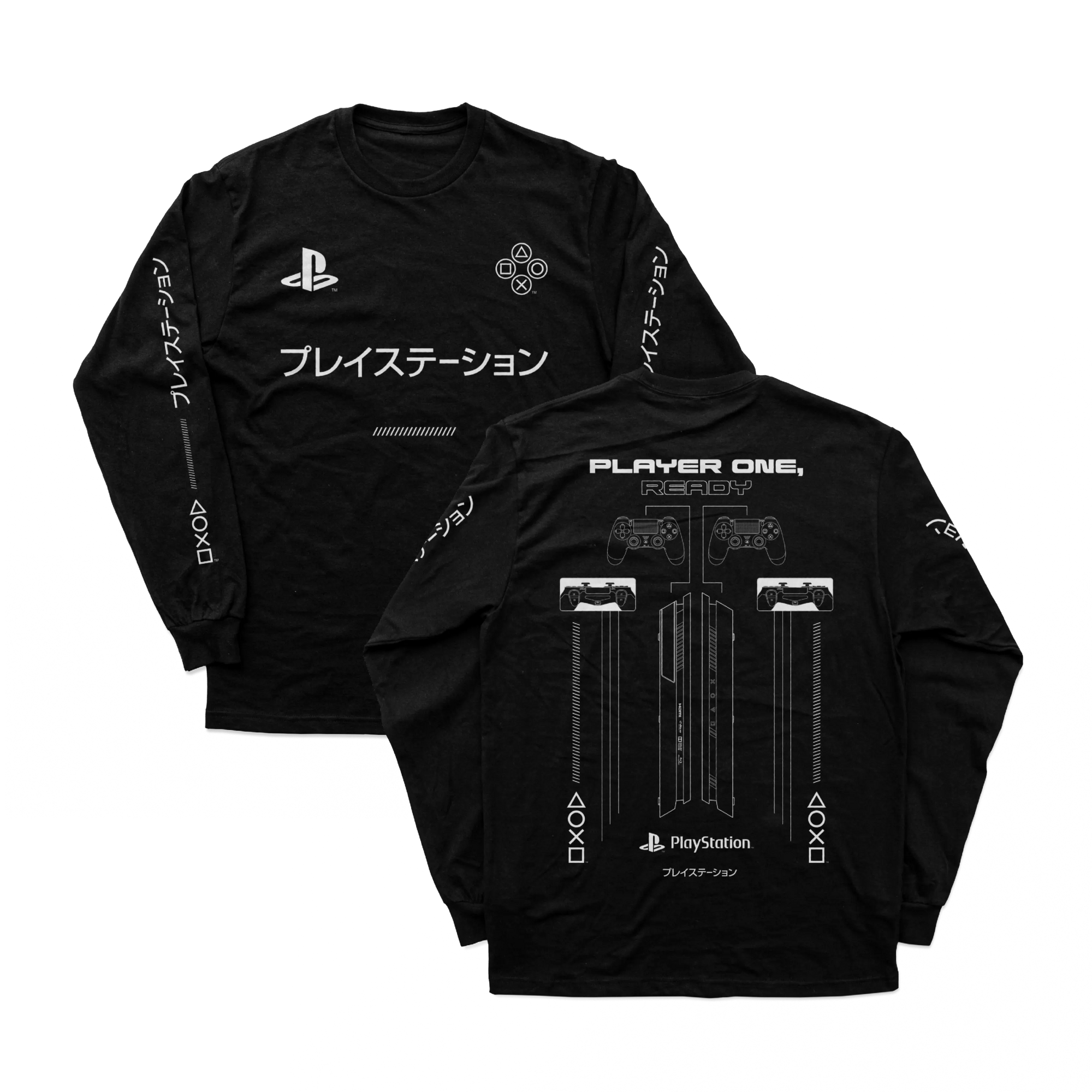 PlayStation Player 1 Ready LS Tee